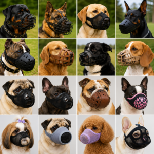Modelos de focinheiras para pets